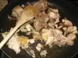 Receita Frango corado na frigideira...