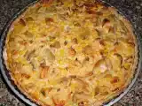 Receita Quiche de frango e cogumelos