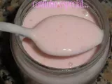 Receita Iogurte caseiro de morango