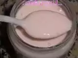 Receita Iogurte caseiro de morango