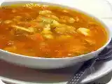Receita Sopa de frango, tomate e grão