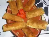 Receita Rolinhos de salsicha e queijo