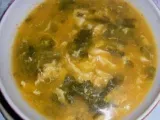 Receita Sopa de tomate com agrião e ovo