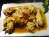 Receita Guisado de frango com tomate e gengibre