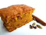 Receita Bolo de cenoura, noz e especiarias