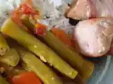 Receita Medalhões de frango com quiabo refogado