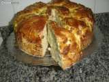 Receita Rosca de iogurte com calabresa e azeitonas