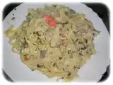 Receita Tagliatelle com cocktail de marisco em molho de natas