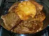 Receita Costela bovina com abacaxi