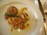 Receita Bacalhau grelhado com batatas ao murro