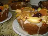 Receita Dia do vizinho - bolo americano de natal