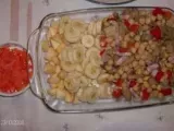 Receita Salada de grão com banana