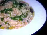 Receita Risoto de bacalhau