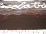 Receita Bolo fudge chocolatria