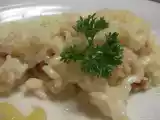 Receita Risoto de cogumelos e bacon