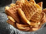 Receita Waffles de inverno / waffles de abóbora, coco e canela