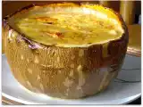 Receita Camarão na abóbora