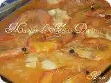 Receita Arroz de tamboril com camarão