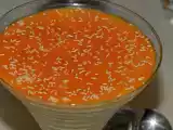 Receita Mousse de damascos com calda lights