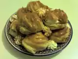 Receita Profiteroles com caramelo