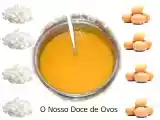 Receita Doce de ovos