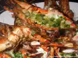 Receita Camarões grelhados com molho picante