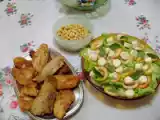 Receita Salada com file de peixe