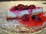 Receita Cheesecake com calda de frutas vermelhas