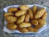Receita Bolinho de arroz com batata recheado com queijo