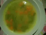 Receita Sopa de feijão verde.