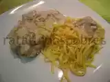 Receita Frango cremoso c/ gengibre e manjericão