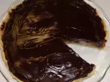 Receita Tarte de pêras com molho de chocolate