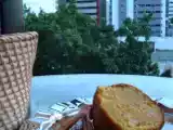 Receita Bolo de cenoura com açúcar mascavo e canela