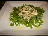 Receita Salada de lagostim e mussarela de búfala