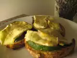 Receita Bruschetta de abobrinha e brie