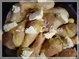 Receita Frango assado no forno com batatas