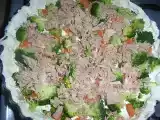 Receita Quiche de atum e bróculos.