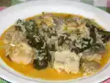 Receita Arroz de grelos e bacalhau
