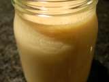 Receita Iogurte de banana, laranja e bolacha