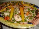 Receita Salada de frutos do mar