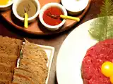 Receita Hackepeter - bife tartar