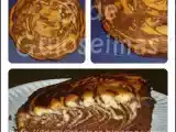 Receita Bolo zebra
