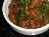 Receita Carne com brócolis