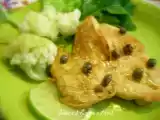 Receita Filé de frango com alcaparras e limão