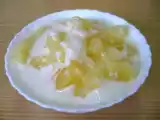 Receita Iogurtes de coco ralado
