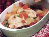 Receita Jardineira com ovos escalfados