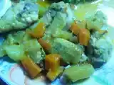 Receita Asas de frango com maçã e cenoura