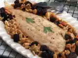 Receita Linguado com frutos secos