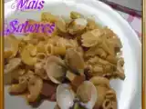 Receita Massada de peixe com amêijoas