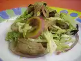 Receita Salada de carne e cogumelos
